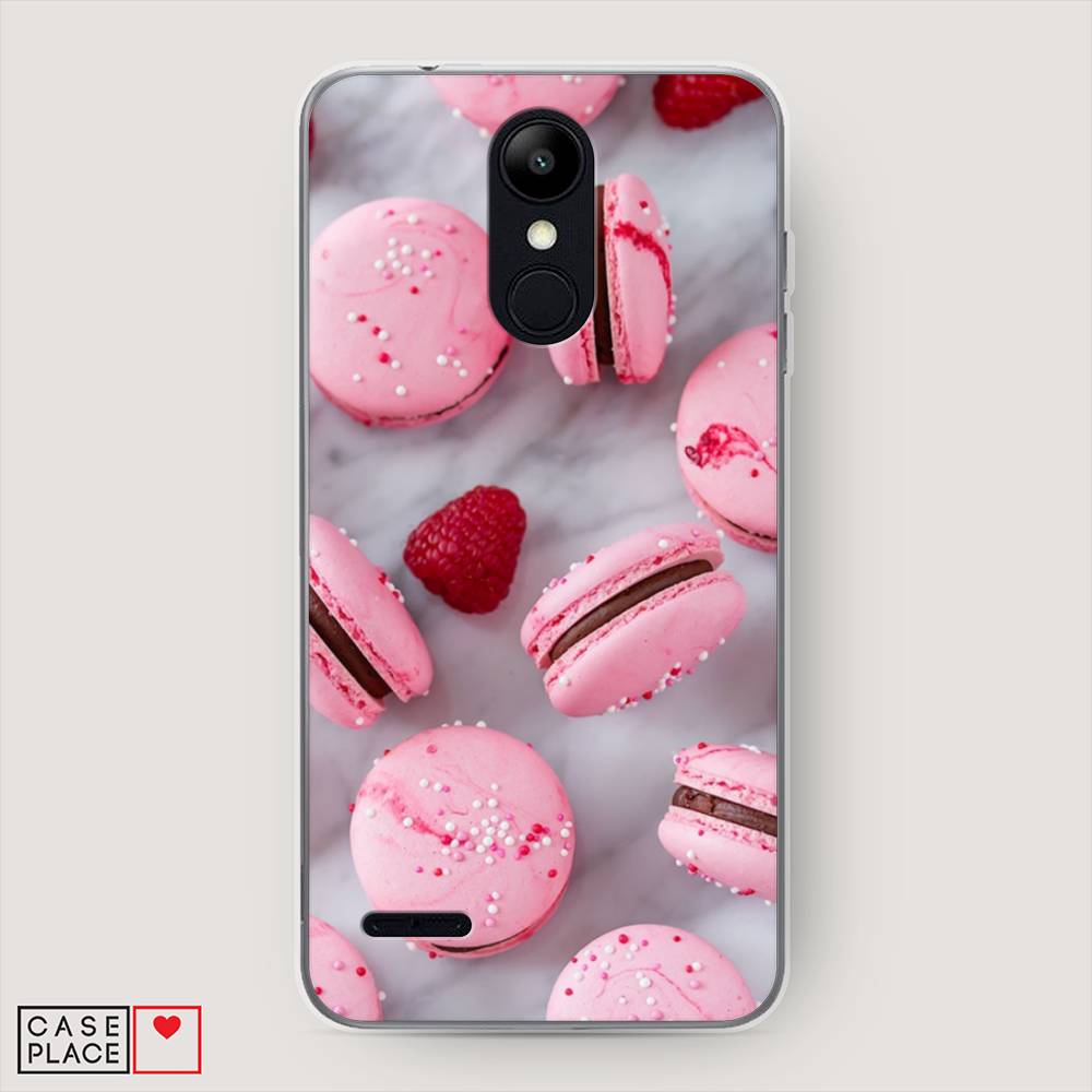 

Чехол Awog на LG K9 (K8 2018) "Макарони с малиной", Серый;розовый, 83750-10