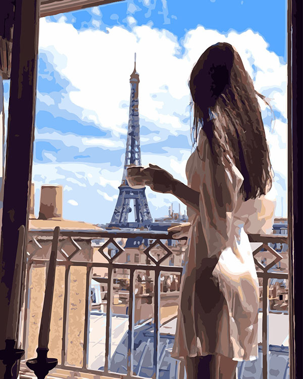 

Картина по номерам Paintboy Утренний кофе, 40x50 см, Утренний кофе
