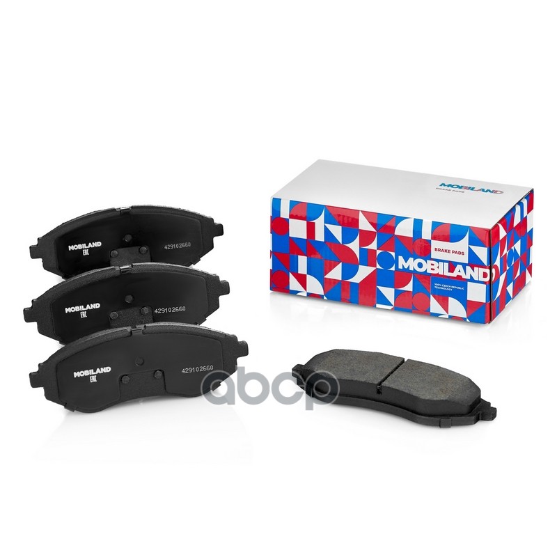 

MOBILAND 429102660 429102660_колодки дисковые передние!\ Daewoo Kalos 1.2i/1.4i02
