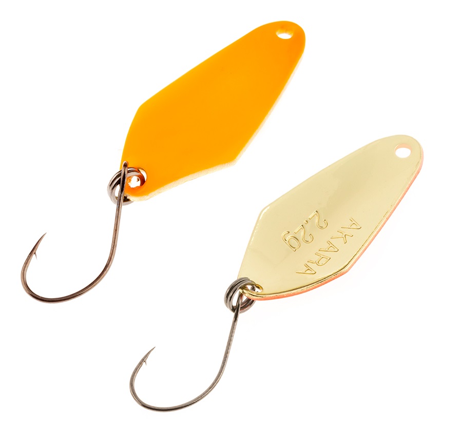 

AKARA Блесна колеблющаяся AKARA TROUT TIME TANTO 30 ( 2,2гр/31), Золотистый;оранжевый