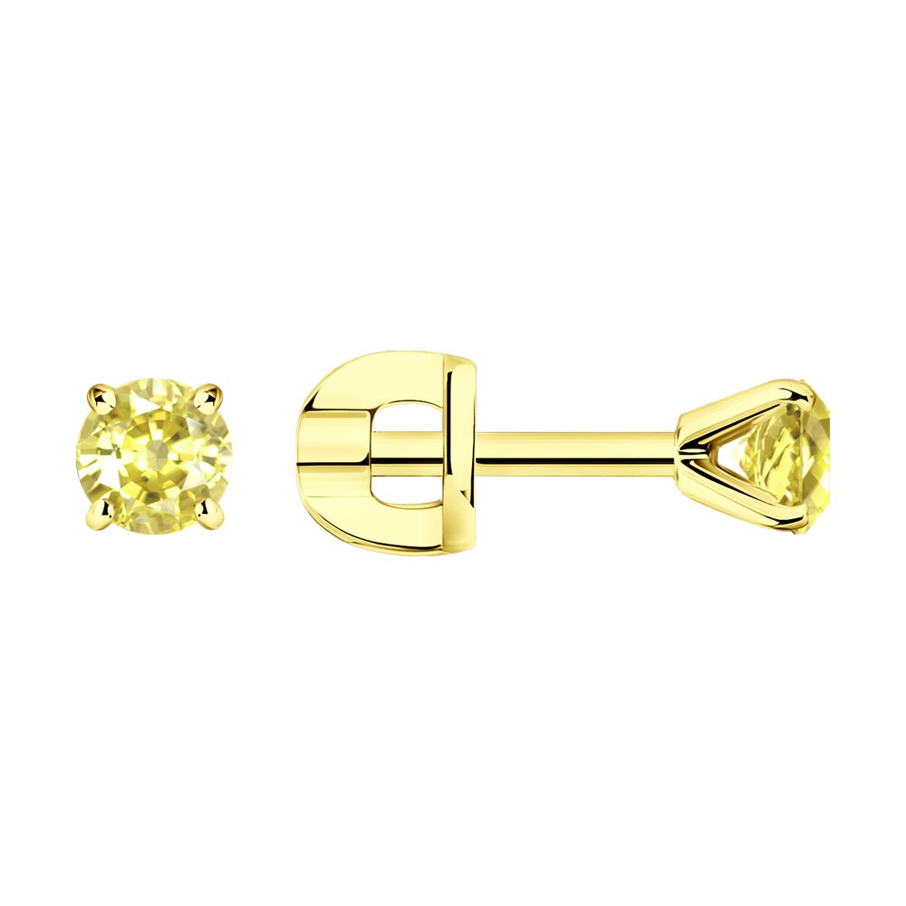 

Серьги из золота SOKOLOV 9020086, бриллиант, 9020086