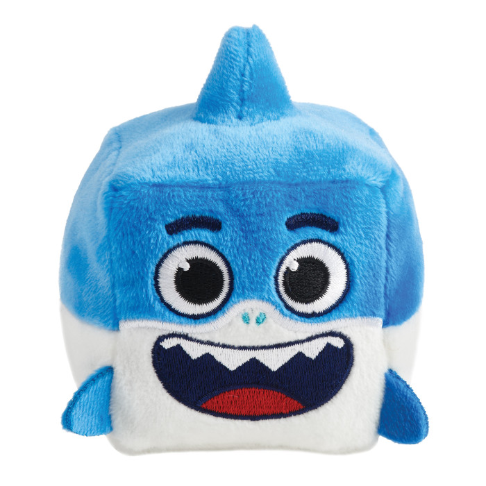 Игрушка мягкая Baby Shark куб Папа Акула