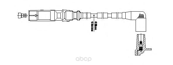 

1A32H61 провод высоковольтный Audi A3/A4 1.6 04>