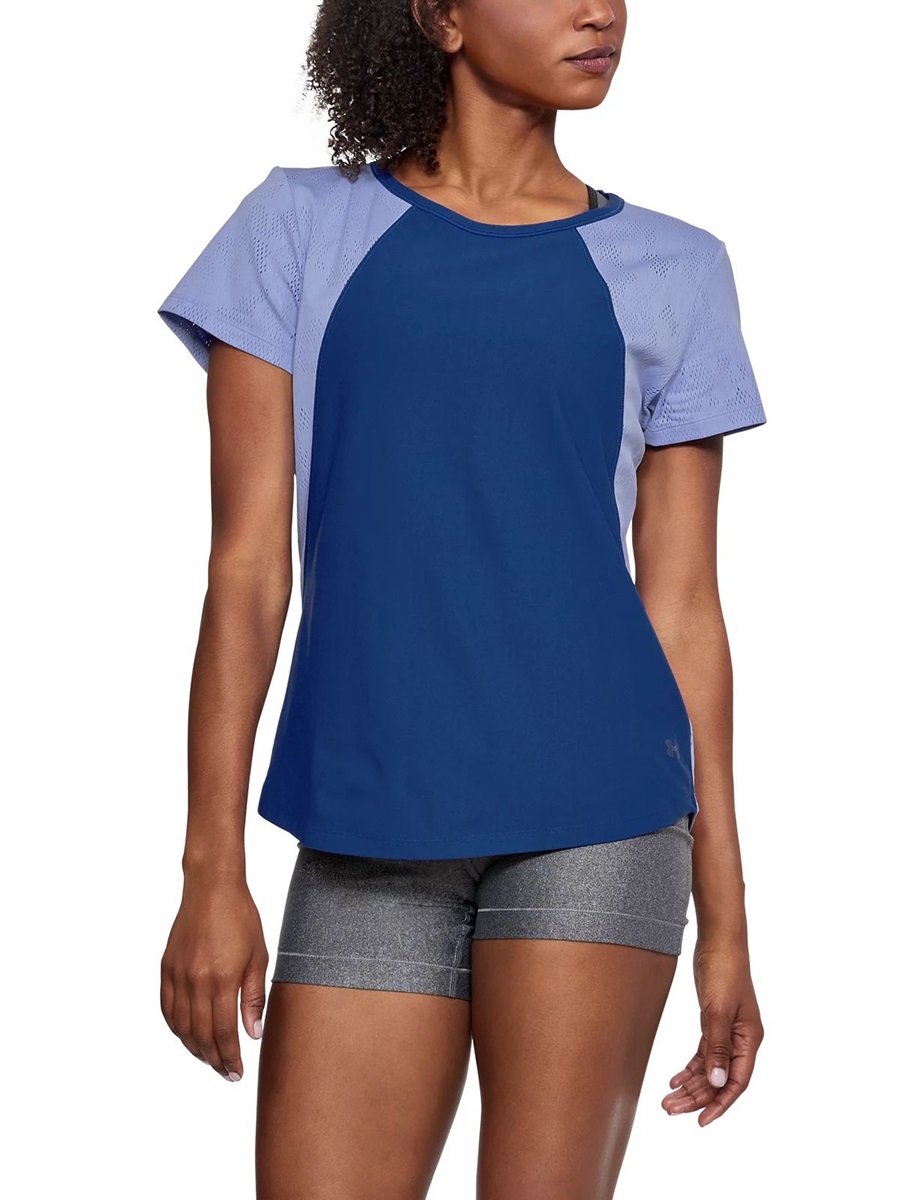 

Футболка женская Under Armour 1316592-574 синяя XL, 1316592-574