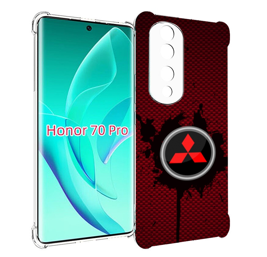 

Чехол MyPads mitsubishi 2 для Honor 70 Pro / 70 Pro Plus, Прозрачный, Tocco