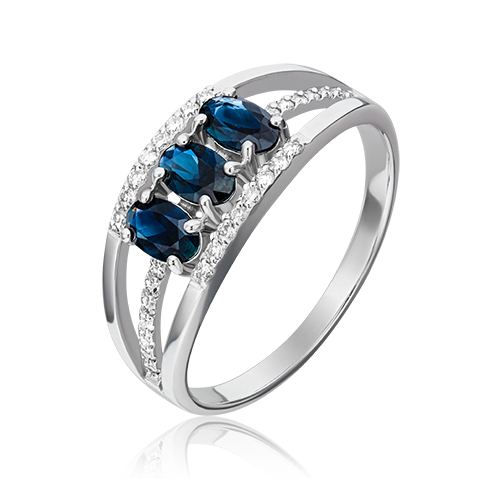 

Кольцо из белого золота с бриллиантом р.  PLATINA jewelry 01-1306-00-105-1120-30, 01-1306-00-105-1120-30_p1