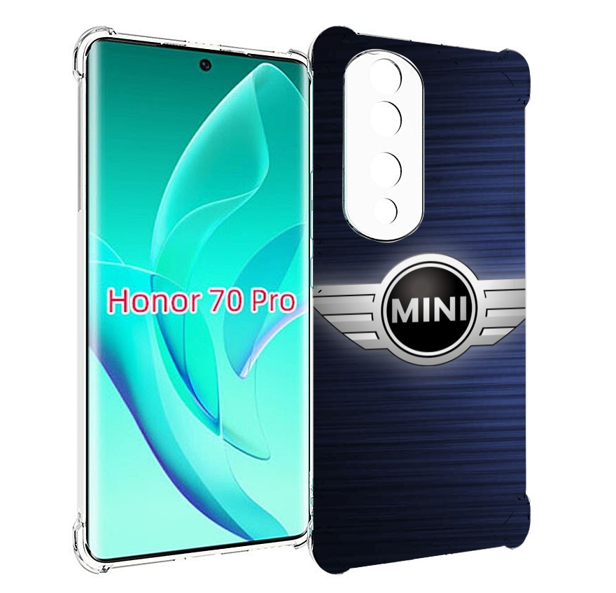 

Чехол MyPads mini-2 (2) мужской для Honor 70 Pro / 70 Pro Plus, Прозрачный, Tocco