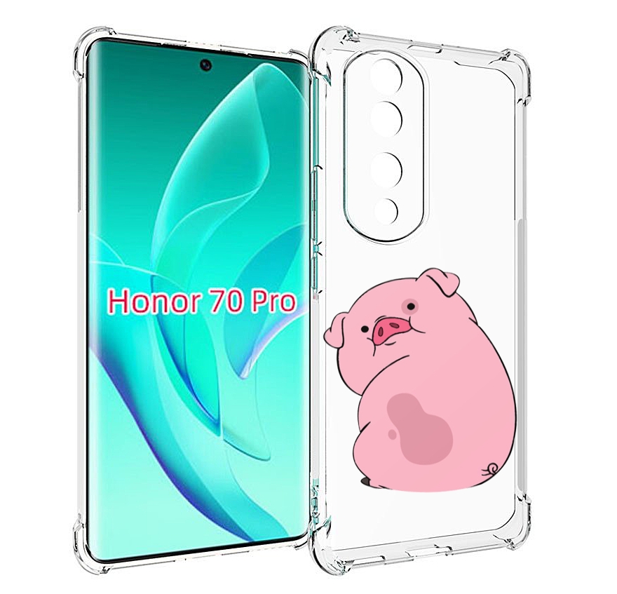

Чехол MyPads милый-поросенок детский для Honor 70 Pro / 70 Pro Plus, Прозрачный, Tocco
