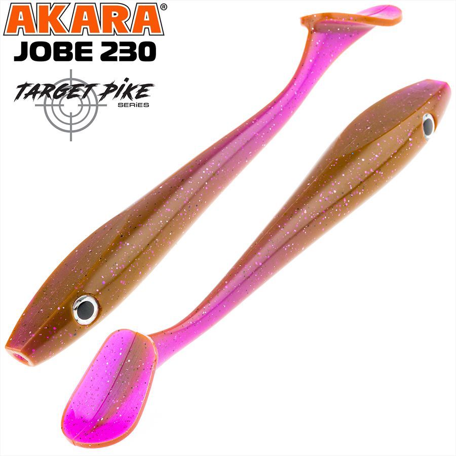 

Силиконовая приманка Akara Jobe Target Pike Big Bait J230-413-F1 1 шт, Jobe Target Pike Big Bait