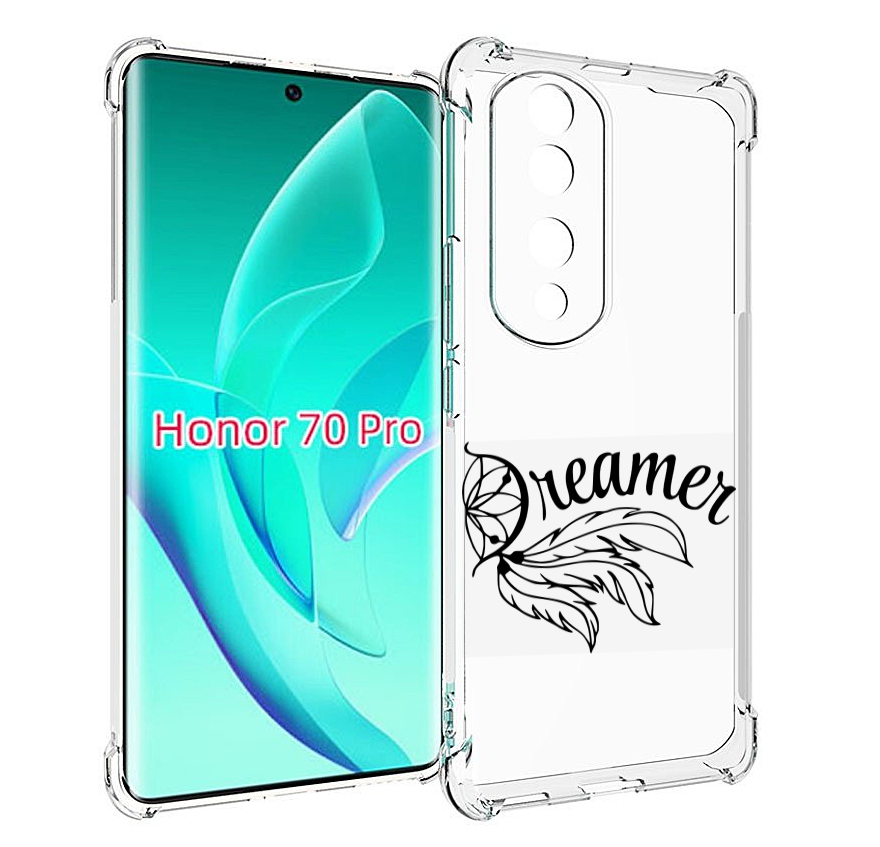 

Чехол MyPads мечтадел для Honor 70 Pro / 70 Pro Plus, Прозрачный, Tocco