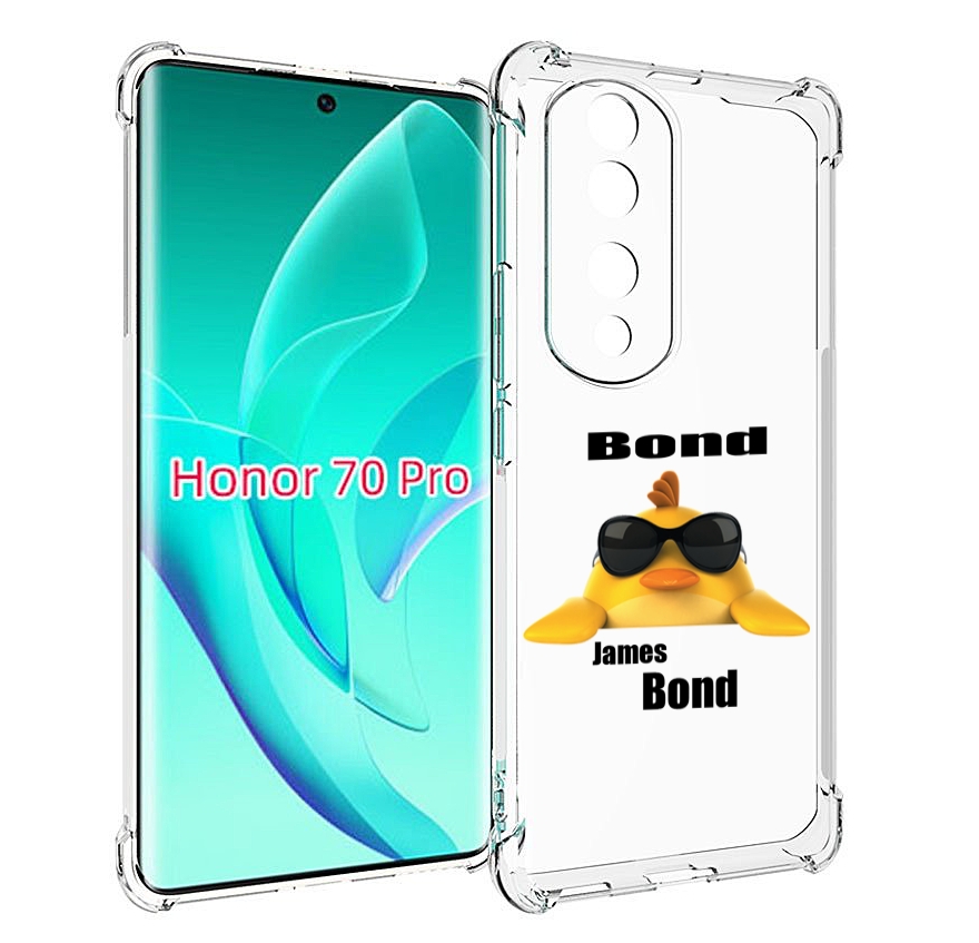 

Чехол MyPads бонд для Honor 70 Pro / 70 Pro Plus, Прозрачный, Tocco