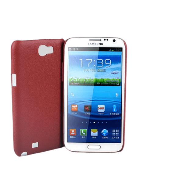 

Задняя накладка для Samsung Galaxy N7100 Note 2 песок красная в тех.уп., Красный