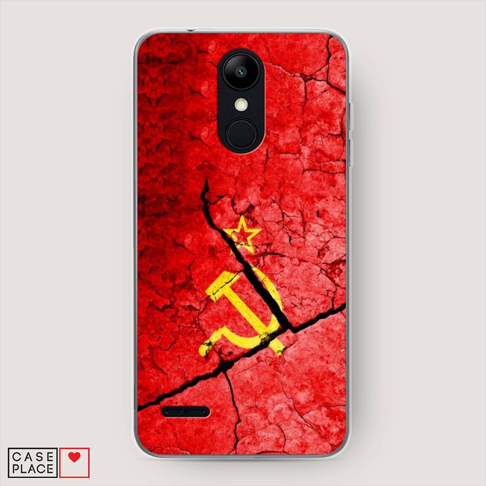 

Чехол Awog на LG K9 (K8 2018) "СССР", Красный;черный;желтый, 83750-5