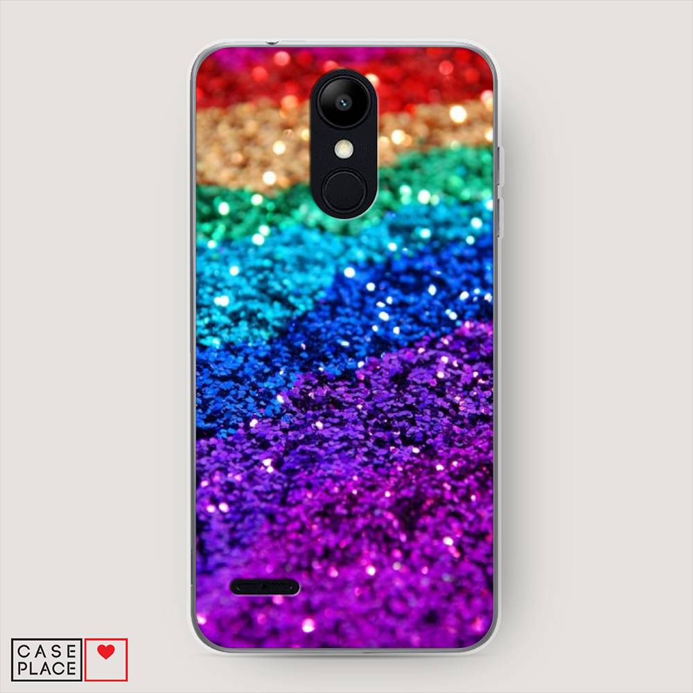 

Чехол Awog "Блестящая радуга рисунок" для LG K9 (K8 2018), 83750-3
