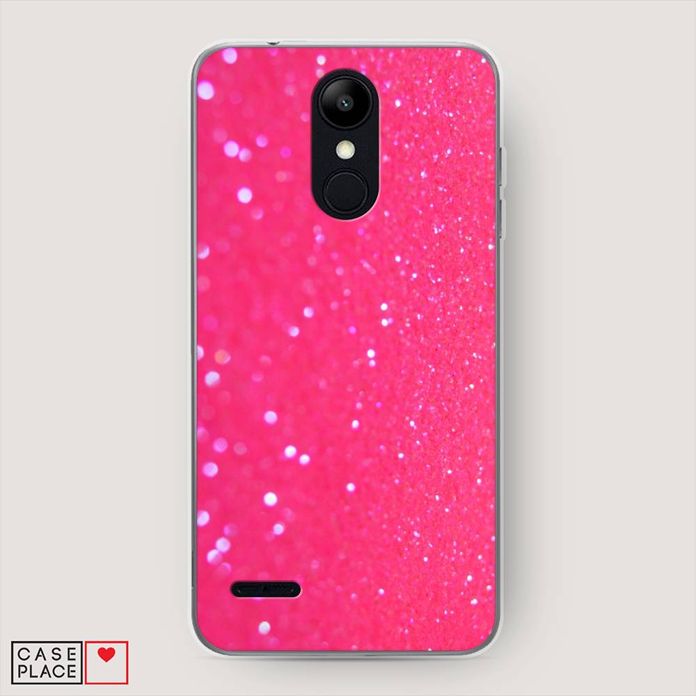 

Чехол Awog "Малиновые блестки рисунок" для LG K9 (K8 2018)