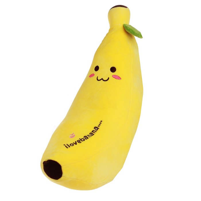 фото Мягкая игрушка-подушка «банан», 50 см nobrand