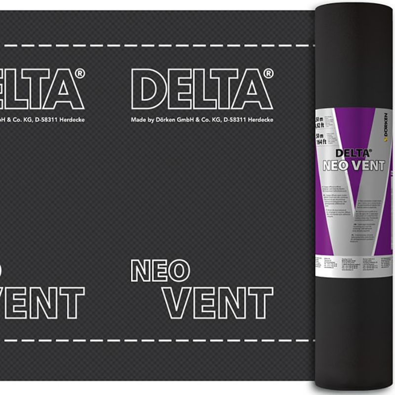 

Диффузионная мембрана Delta-Neo Vent (1.5 х 50м), Delta-Neo Vent