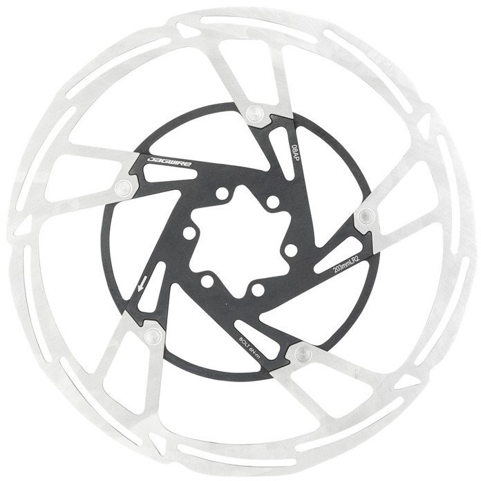 

Тормозной диск Jagwire Pro LR2 203mm Disc Brake Rotor 6-Bolt (DCR063), Серебристый