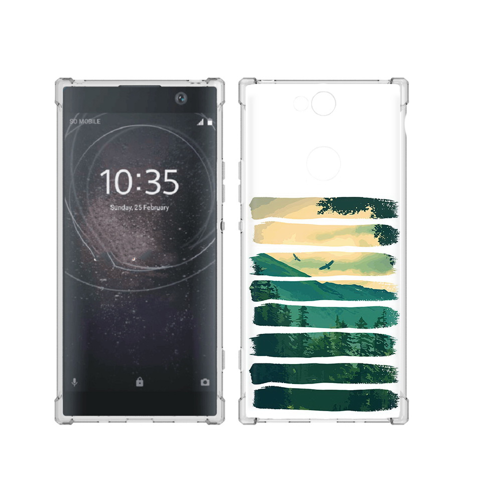 

Чехол MyPads Tocco для Sony Xperia XA2 Plus Лесная чаща, Прозрачный, Tocco