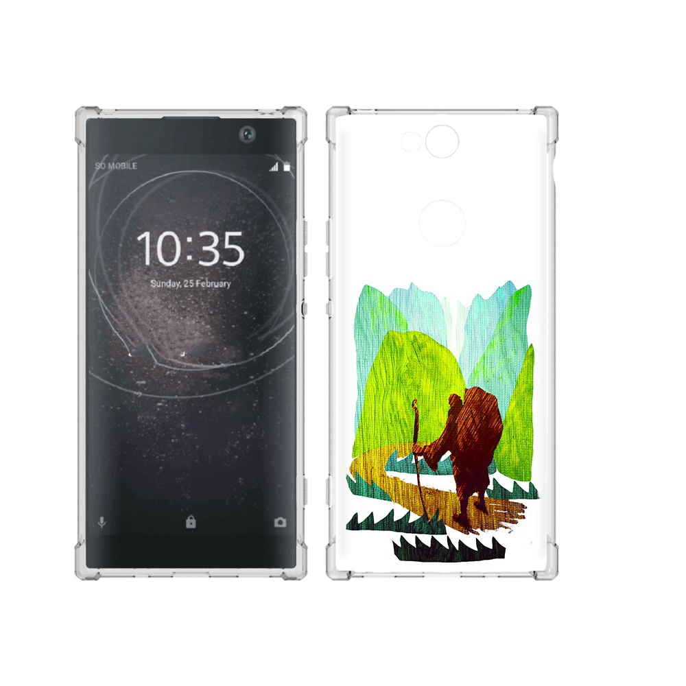 

Чехол MyPads Tocco для Sony Xperia XA2 Plus Лесная тропа, Прозрачный, Tocco