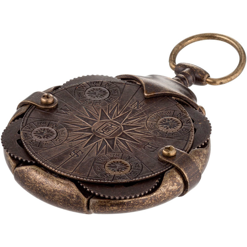 

Ironglyph Флешка Криптекс Compass Lock с кодовым замком (64 Гб)