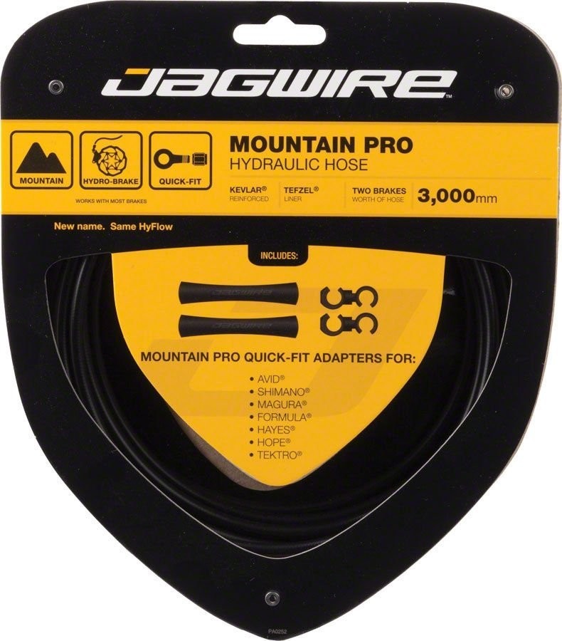 

Набор гидролинии Jagwire Mountain Pro Hydraulic Hose Kit Black (HBK400), Черный, Mountain Pro