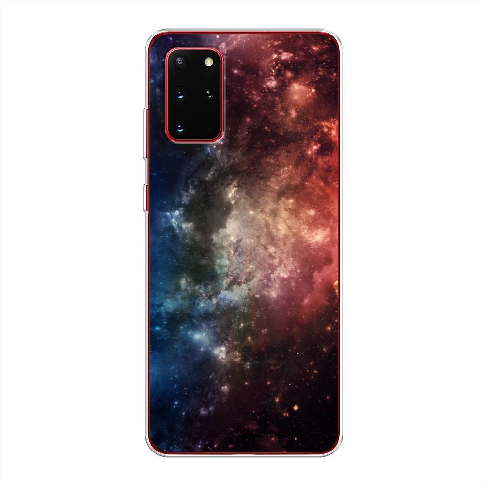 

Чехол Awog на Samsung Galaxy S20 + "Космос", Синий;бежевый;красный, 29350-4