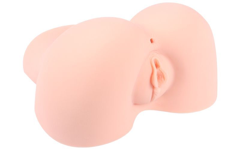 Вибрирующий мастурбатор-полуторс Olivia Say: вагина и анус телесный