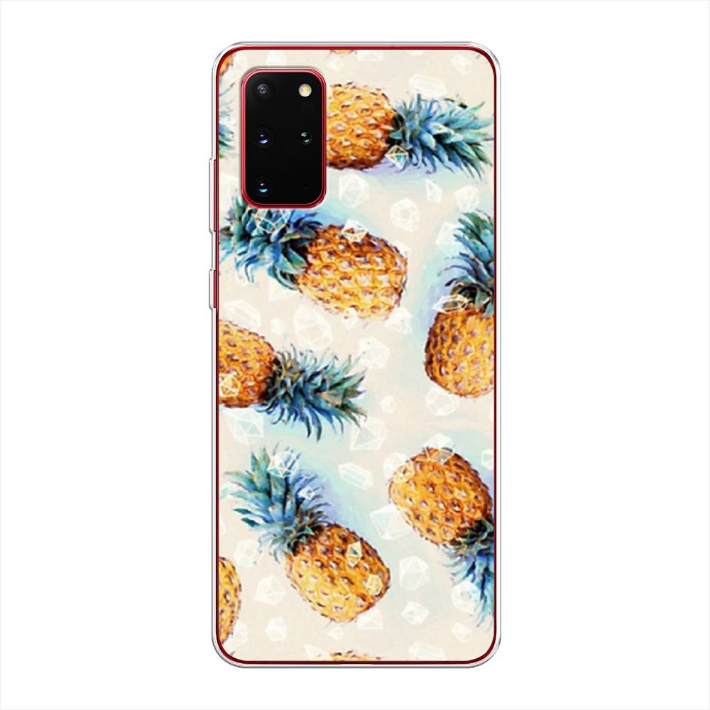 

Чехол Awog на Samsung Galaxy S20 + "Ананасы", Бежевый, 29350-3