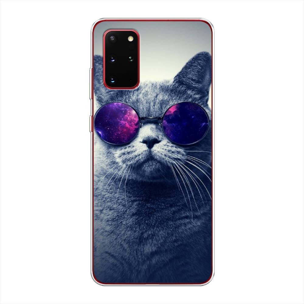 

Чехол Awog на Samsung Galaxy S20 + "Космический кот", Красный, 29350-1
