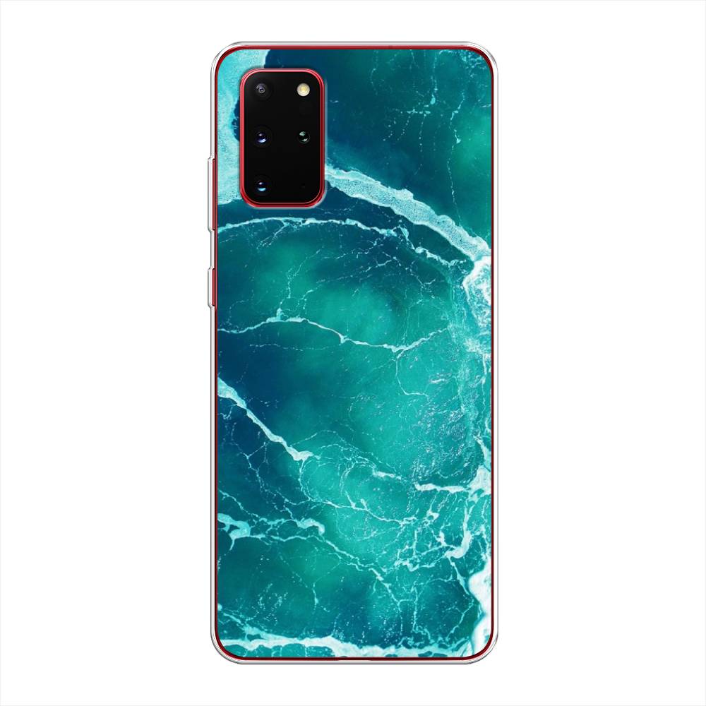 

Чехол Awog на Samsung Galaxy S20 + "Изумрудный океан", Голубой;синий, 29350-4