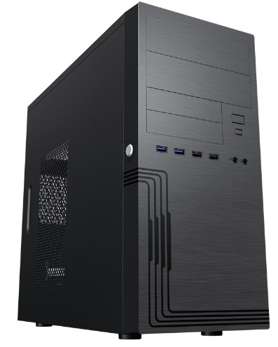 

Корпус компьютерный InWin ES555BK (ES555BK/6141875) Black, ES555BK