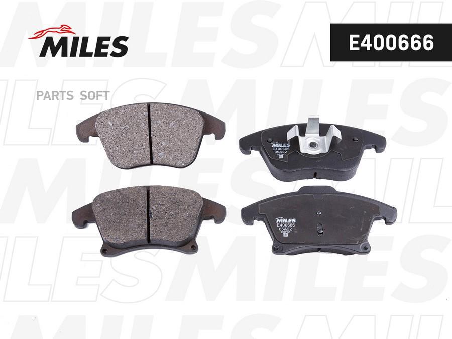 

Колодки тормозные FORD MONDEO 15-/S-MAX 15- передние LowMetallic MILES