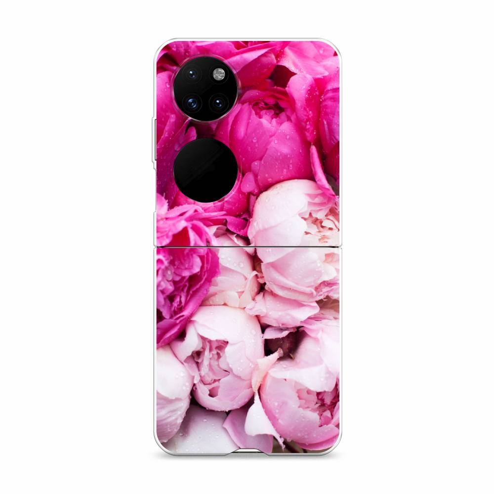 

Чехол Awog "Пионы розово-белые" для Huawei P50 pocket, 6107440-6