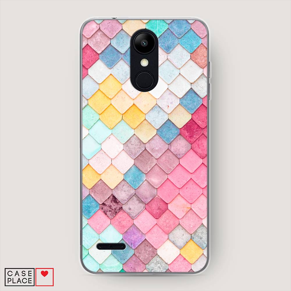 

Чехол Awog на LG K9 (K8 2018) "Нежные ромбики", Красный, 83750-4
