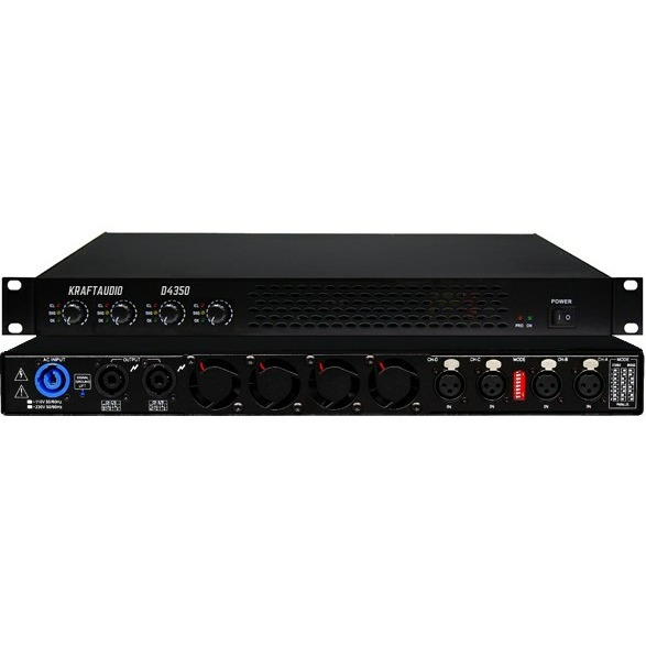 

Усилитель мощности (концертный) KRAFTAUDIO D4350, D4350