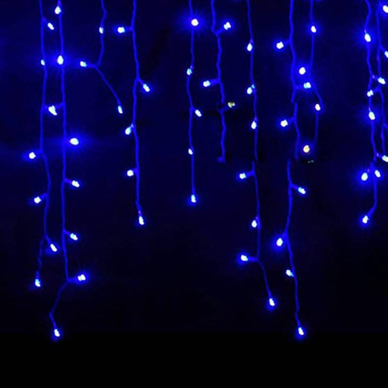 фото Световая гирлянда новогодняя baziator h0142 синий nobrand