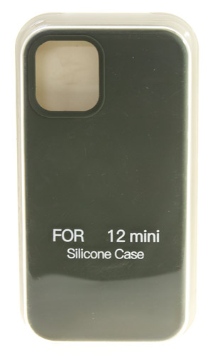 

Hакладка Silicone Cover для iPhone 12 mini, хаки (8), Зеленый