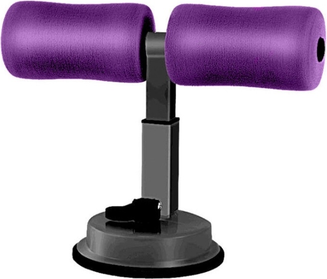 фото B32187 упоры многофункциональные для фитнеса с присоской (фиолетовый) nobrand