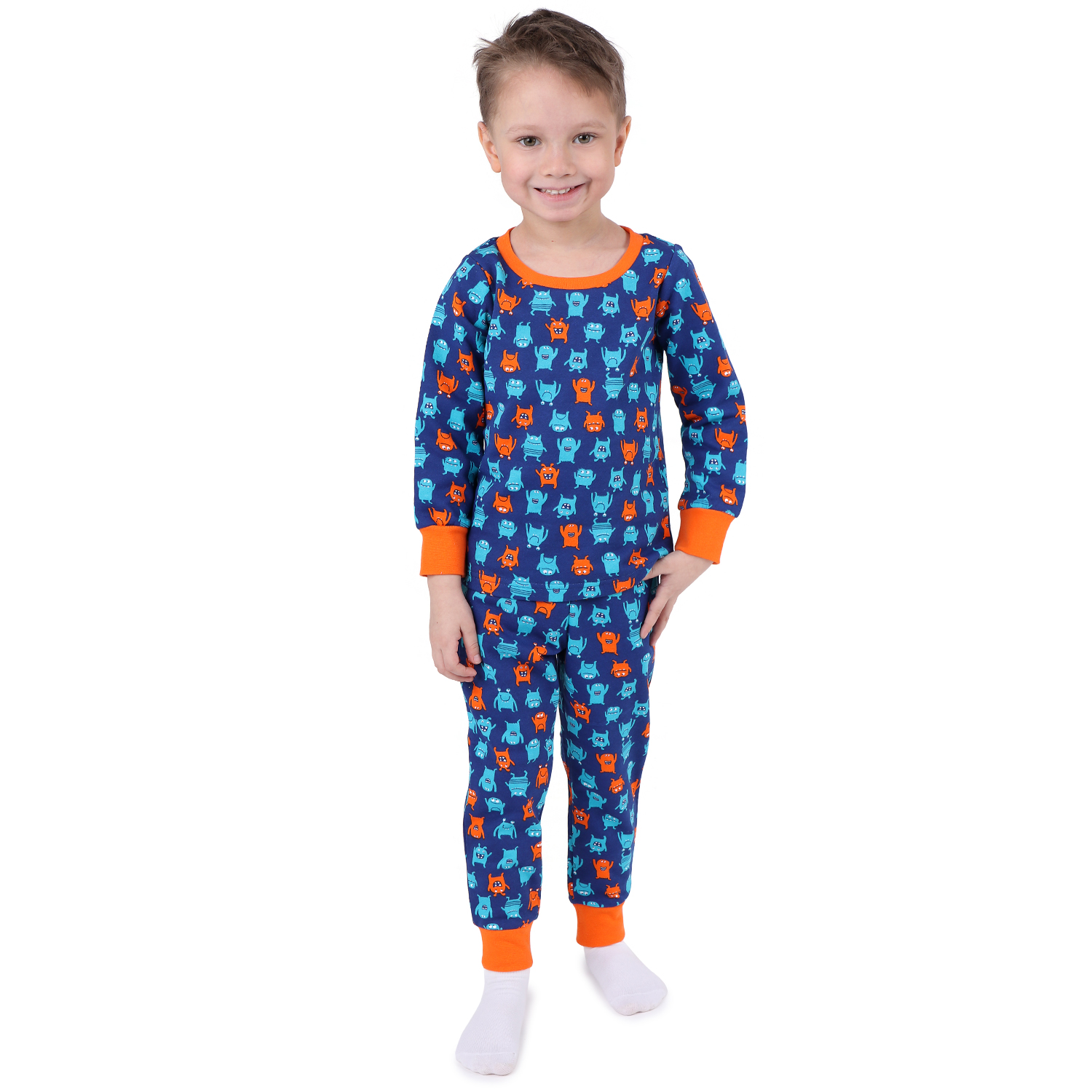 

Пижама детская Leader Kids ЛКЗ21206112104фу03У синий р.104, ЛКЗ21206112-ФУ03У