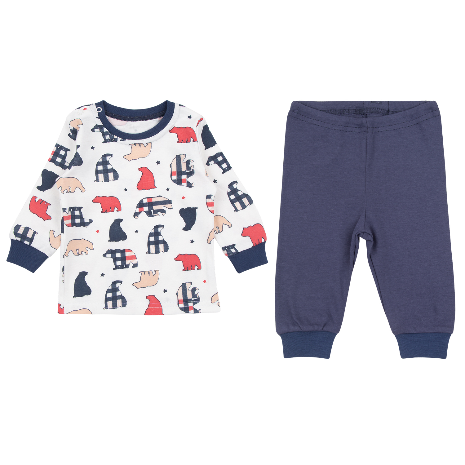 

Пижама детская Leader Kids ЛКЗ2120610474ин15 синий р.74, ЛКЗ21206104-ИН15