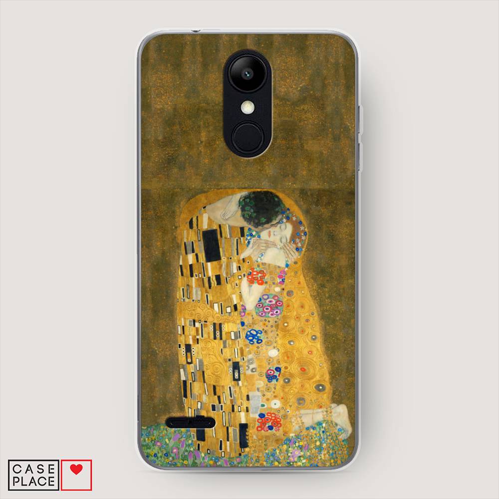 

Чехол Awog на LG K9 (K8 2018) "Поцелуй Гюстава Климта", Желтый;коричневый, 83750-9