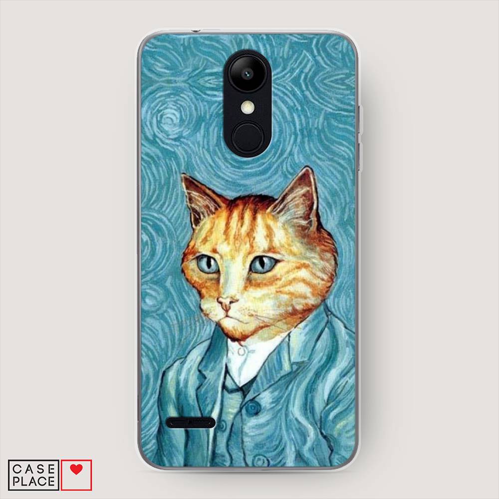 

Чехол Awog на LG K9 (K8 2018) "Кот Ван Гог", Голубой;коричневый, 83750-2