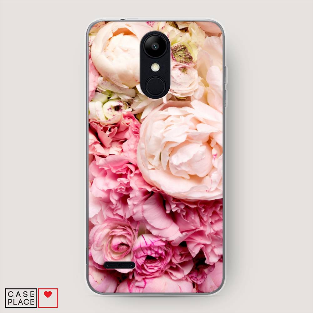 

Чехол Awog на LG K9 (K8 2018) "Пионы яркие", Розовый, 83750-8