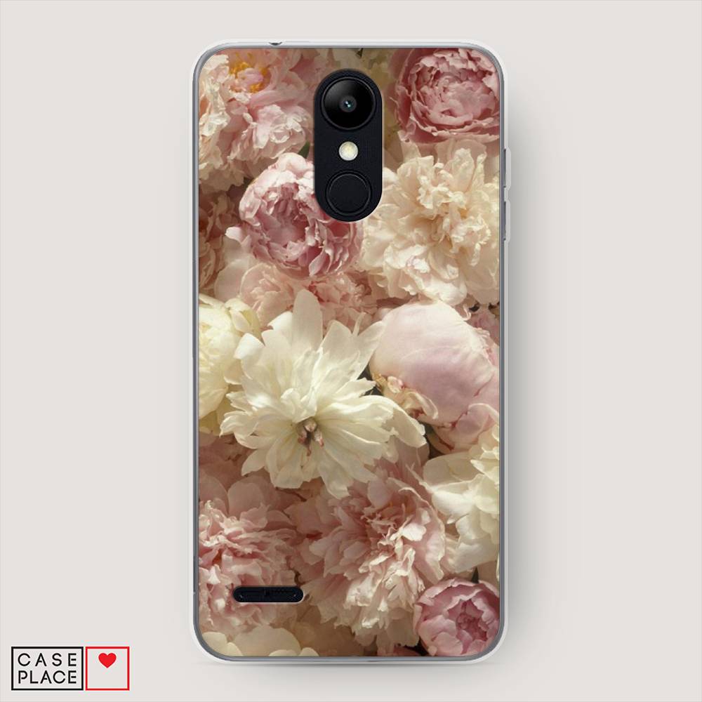 

Чехол Awog на LG K9 (K8 2018) "Пионы светлые", Бежевый;коричневый, 83750-8