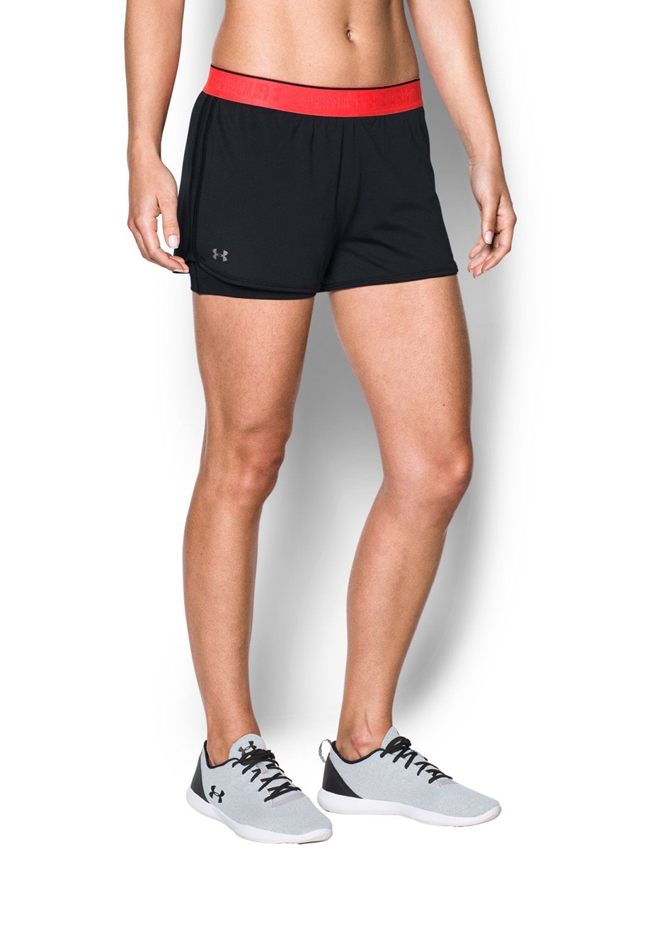 

Шорты женские Under Armour 1302784-003 черные XL, 1302784-003