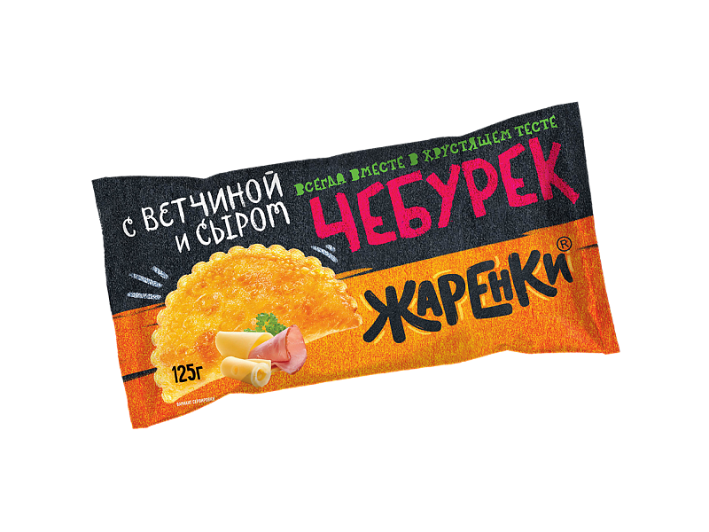 

Чебурек c сыром и ветчиной 135 г