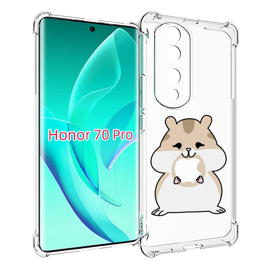 

Чехол MyPads любитель-яблок детский для Honor 70 Pro / 70 Pro Plus, Прозрачный, Tocco
