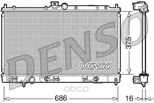 

Радиатор [375x686] DENSO drm45024, Радиатор [375x686] DENSO drm45024 DENSO drm45024