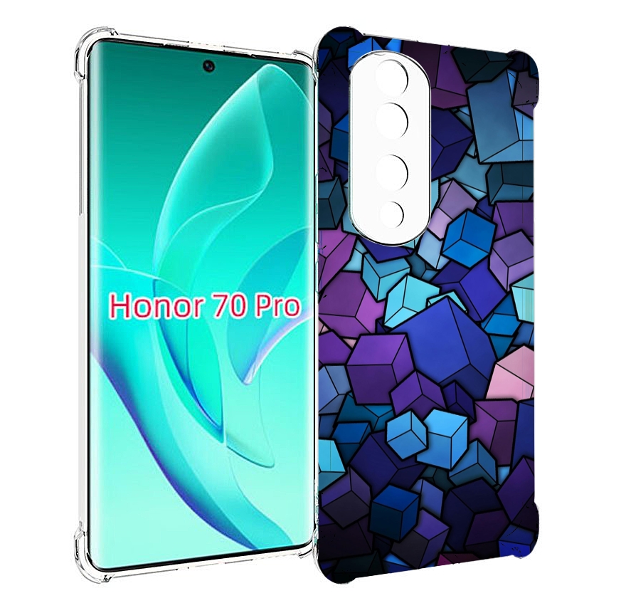 

Чехол MyPads лепестки для Honor 70 Pro / 70 Pro Plus, Прозрачный, Tocco